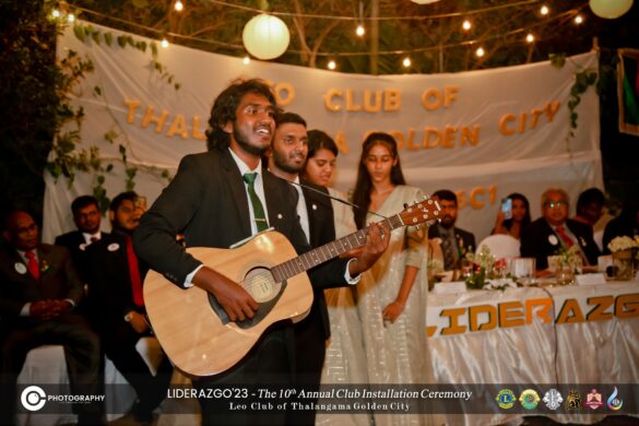 Club installation 2023 of Leo Club Of Thalangama Golden City